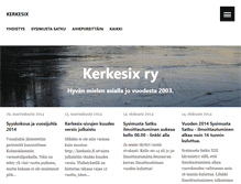 Tablet Screenshot of kerkesix.fi